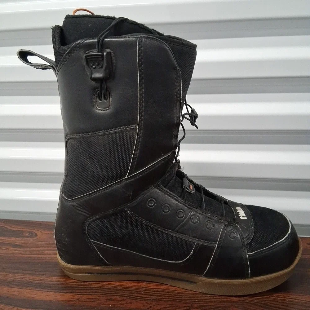 ThirtyTwo 86ft Snowboard Boots Black Fast Track Men's Size 10.5